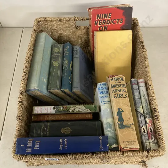 First Editions - Nine Verdicts on Violence by Jack Smith-Hughes 1956 &  Ian Flemings Dr No 1958  With Assorted Books